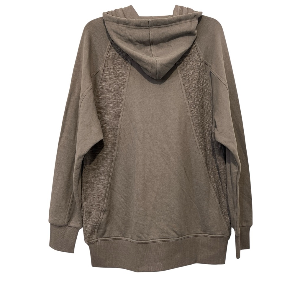 Joy Lab Sweatshirt, Women’s, Relaxed, Loose, Full Zip, Persuading Gray, Sz Small - Picture 3 of 7